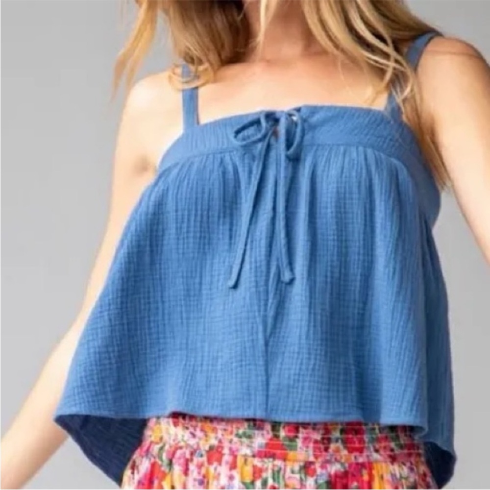 Natural Life Morgan Gauze Cotton Top